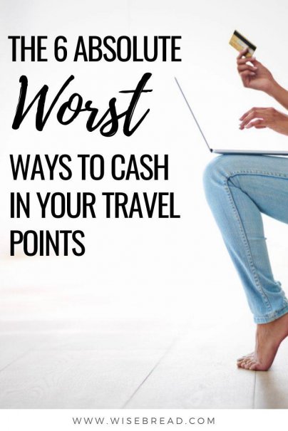 Do you have a travel credit card, a hotel rewards card, or a flexible travel credit card that lets you redeem points for airfare, hotels, and more? Here are the redemption options you should avoid. | #rewardscard #creditcard #personalfinance